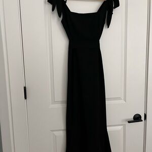 Elegant Black Evening Dress